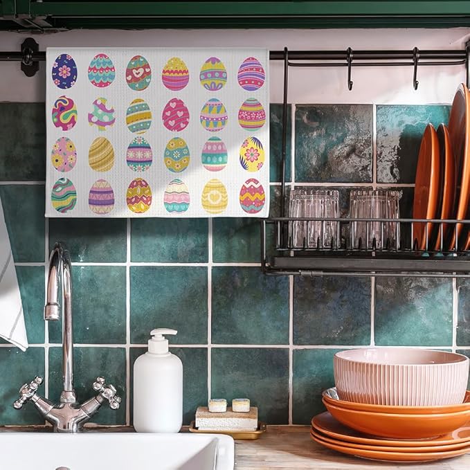 Easter Egg,Easter Kitchen Towels,Easter Egg Towels,Easter Gifts,Easter Towels,Easter Hand Towels,Easter Dish Towels,Cute Dish Towels for Kitchen,Decorative Kitchen Towels,Easter Gifts for Women