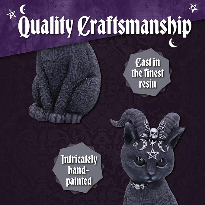 Nemesis Now Cult Cuties Adorable Occult Figurines, Bewitching Evil Spirit Creatures, Hand-Painted, Resin - Pawzuph