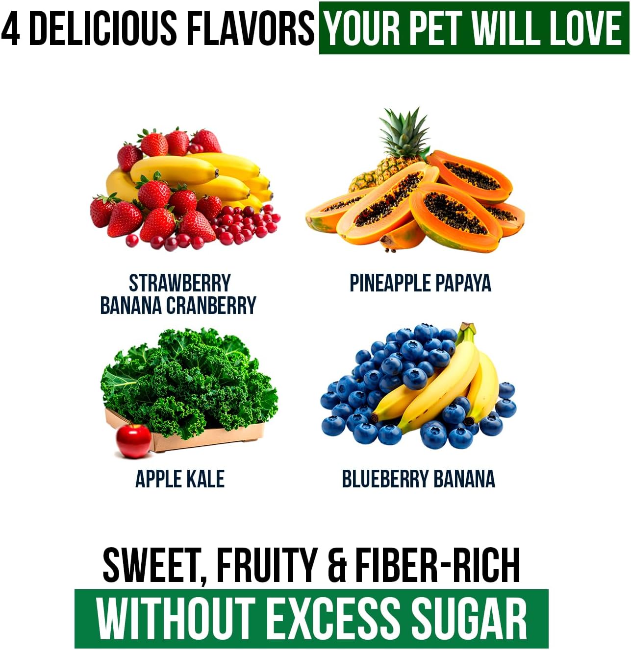 Sherwood Pet Health Snackies for Chinchillas, Rabbits & Guinea Pigs, Grain-Free, Real Fruit, Low Sugar and High in Fiber Treats in Multiple Flavors