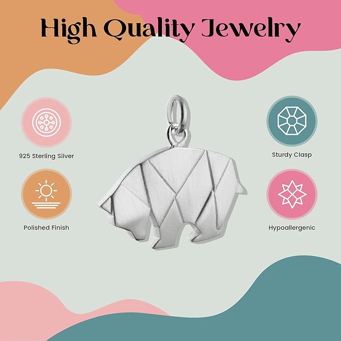 FashionJunkie4Life Dainty Origami Animal Pendant Necklaces