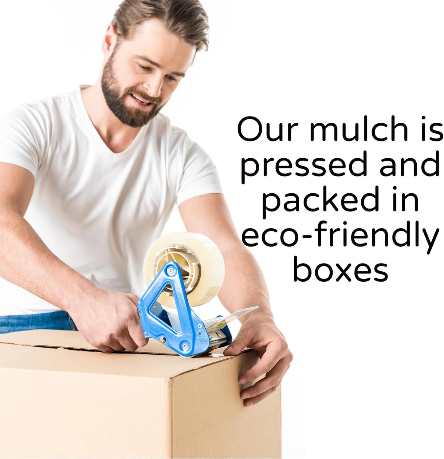 Premium Brown Wood Mulch for Landscaping, Gardens, Lawns, Potting Media, and Potted Plants (2 CF - 56 L - 59 QTS)