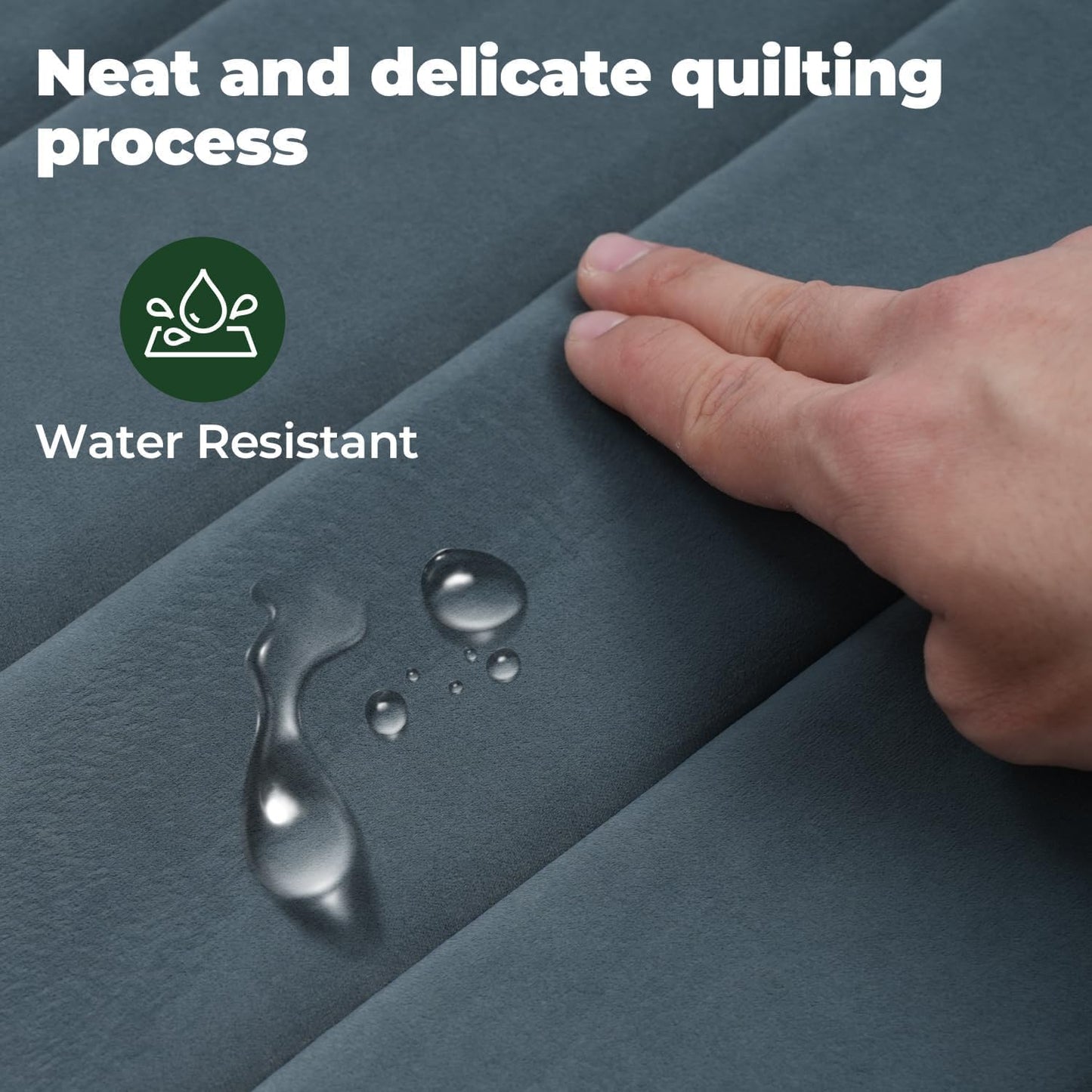 BALANCE Dog Crate Pad, Dog Foam Crate Mat Kennel Pad, Washable Water-Resistant Pet Bed Flat Dogs Cage Mat for Small Dogs, 2 Packs