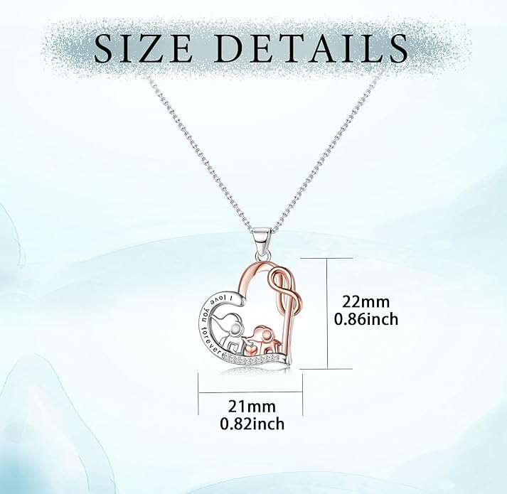 Penguin/Elephant/Frog Mushroom/Cat/Fox/Highland Cow/Axolotl/Yorkie Necklace Jewelry for Women Birthday Christmas Gifts