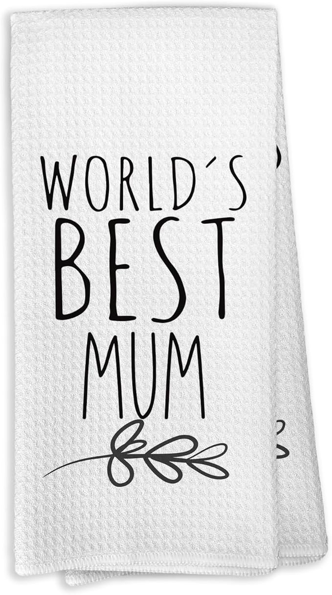 Mum 16x24 Inch Kitchen Towels, Mum Mother's Day Gifts, Polyester Fiber