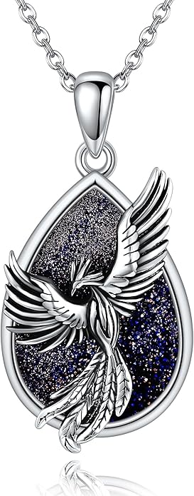 Sterling Silver Cute Animal Pendant Necklace Fox/Snake/Unicorn/Owl on Moon/Rabbit/Horse Necklace Jewelry Gifts for Women Mom Sister