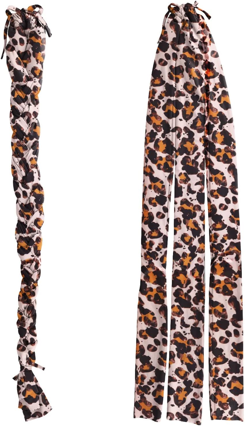 Harrison Howard 3 Tube Stretchy Fabrics Adjustable Closure Lightweight Horse Tail Bag for Horses Braid-in Tail Bag