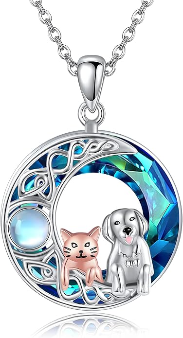 MONGAS Fairy/Airplane/Cello/Dog Cat/Unicorn Necklace Sterling Silver Fairy/Airplane/Cello/Dog Cat/Unicorn Jewelry for Women