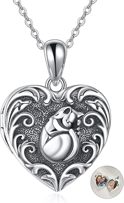 ONEFINITY Tree of Life Locket Necklace Sterling Silver Locket Necklace That Holds Pictures Tree of Life Locket Pendant for Women Wife Girlfriend