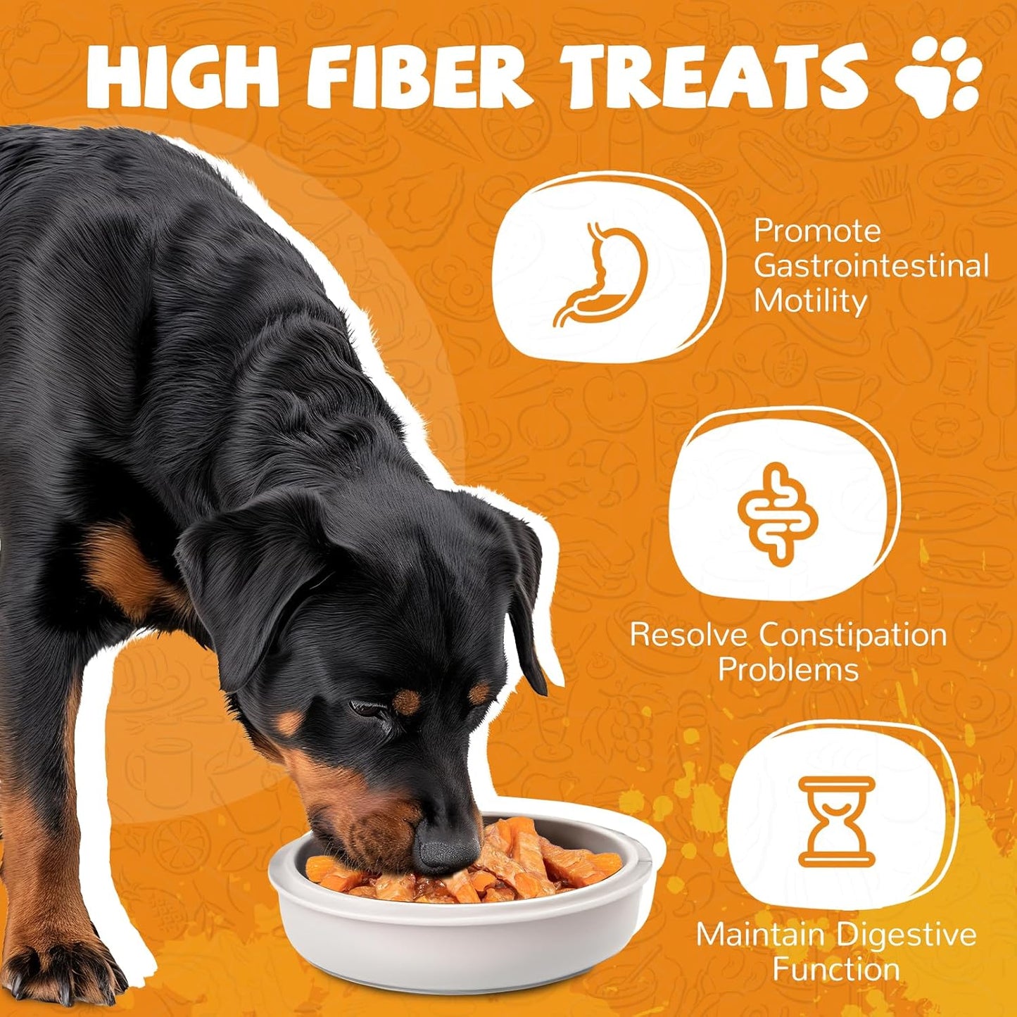 PAWUP Dog Treats Chicken Jerky Wrapped Sweet Potato, Natural Ingredients w/Taurine, Grain Free Dog Treats, 12.5 oz