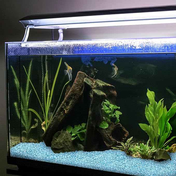 Hygloss Products Craft Rocks, Mini Stones for Art Projects - Bag O' Gravel, Light Blue, 5 lb