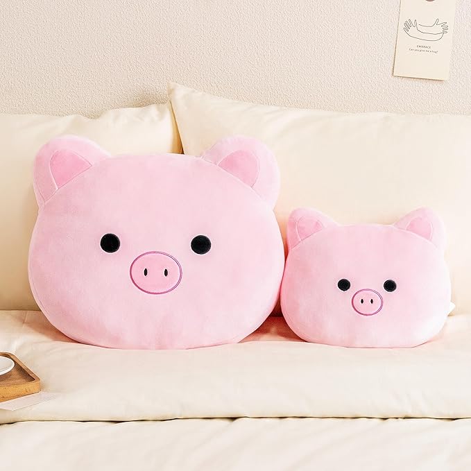 Lazada Kids Pillow Pigs Plush Pillows Toy Soft Gift Baby Girl Gifts Pink 15 Inches…