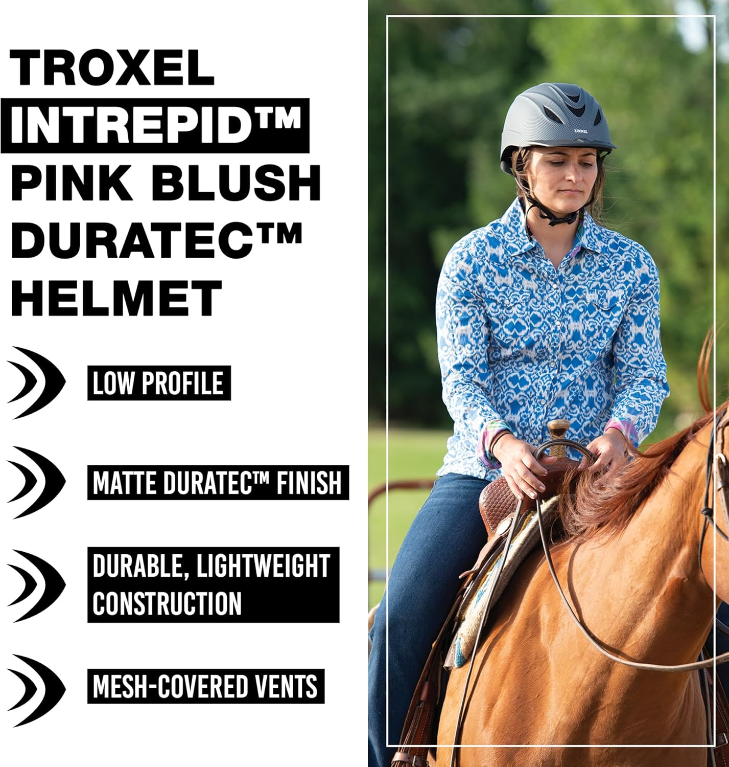 Troxel Intrepid Pink Duratec Helmet Pink
