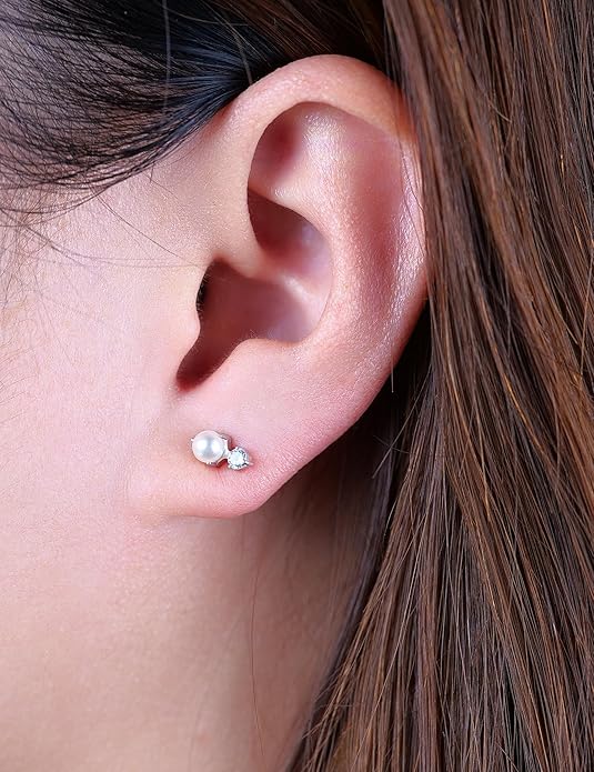 Limerencia G23 Pure Titanium Hypoallergenic Earrings | F136 Implant Grade Titanium Jewelry for Sensitive Ears