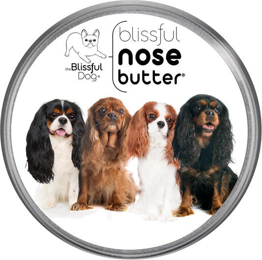 The Blissful Dog All 4 Cavalier King Charles Spaniel Unscented Nose Butter, 16oz