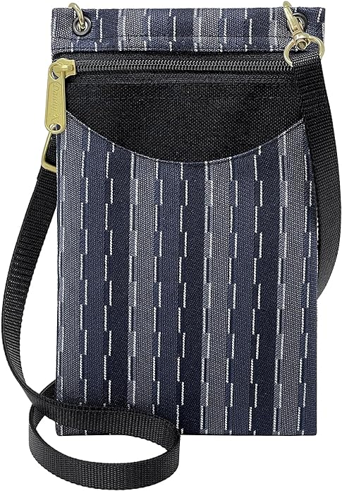 Danny K. Women's Tapestry Crossbody Cell Phone or Passport Purse, Handmade in USA