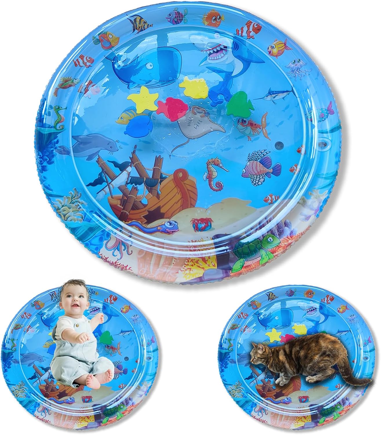 cat Cold pad, Portable Water-Filled cat and Dog, Interactive cat Toy, Suitable for All Kinds of Pets, Keeping Your Pets Cool in Summer