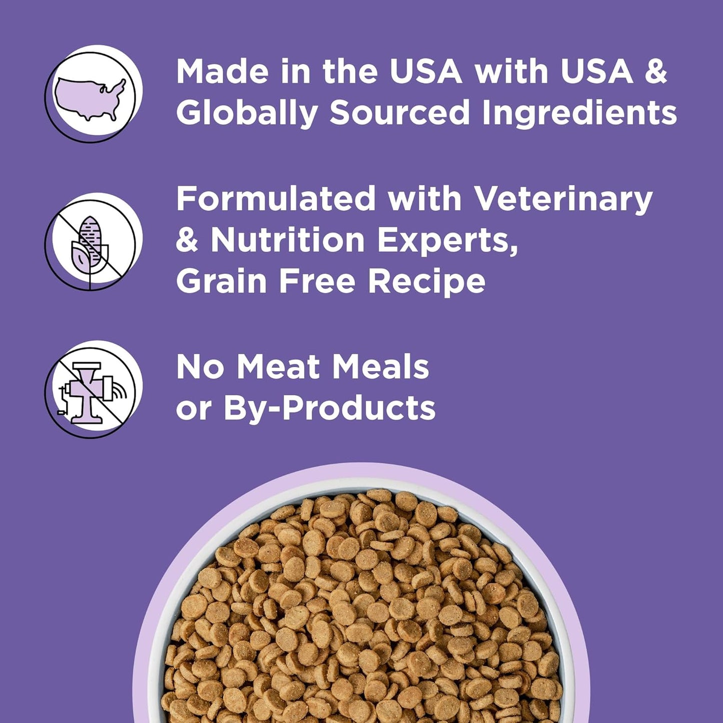 BIXBI Rawbble Dry Dog Food, Lamb, 24 lbs - USA Made with Fresh Meat - No Meat Meal & No Corn, Soy or Wheat - Freeze Dried Raw Coated Dog Food - Minimally Processed for Superior Digestibility