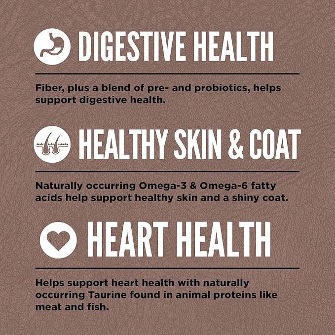 ORIJEN Grain Free High Protein Premium Dry Cat Food Regional Red Recipe 12lb Bag