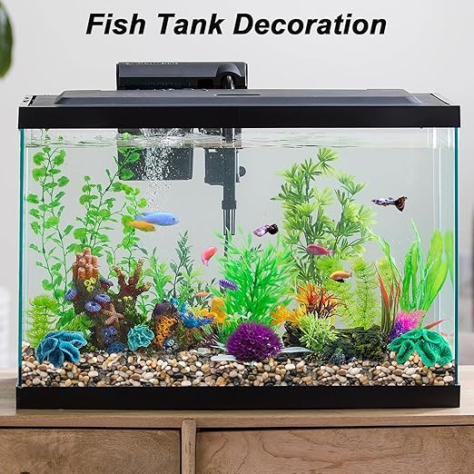 Fish Tank Rocks,Virekm River Rocks, Decorative Ornamental Pebbles Garden Landscaping Stones Gravel Filler for Home Decoration Flower Bed Fish Tank Plants Vases Succulents (10 Pounds)