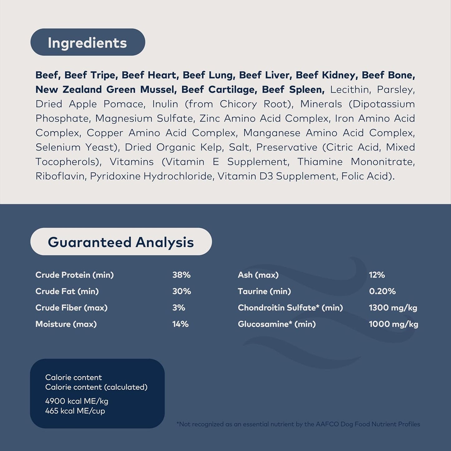 ZIWI Peak Air-Dried Dog Food – Beef - All Natural, High Protein, Grain Free, Limited Ingredient w/Superfoods (3.5oz)