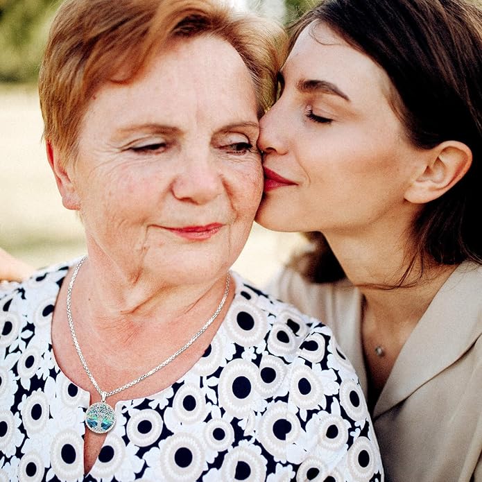 Picture Locket Necklace for Women Men Rose 14K Real Gold 925 Sterling Silver Jewelry Heart Locket Necklace that Holds Pictures Tree of Life Viking Wolf Celtic Knot St Christopher St Michael Pendant