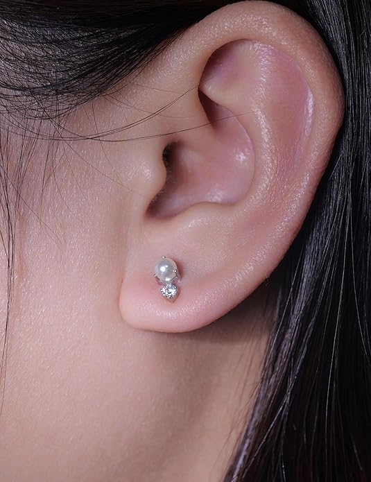 Limerencia G23 Pure Titanium Hypoallergenic Earrings | F136 Implant Grade Titanium Jewelry for Sensitive Ears