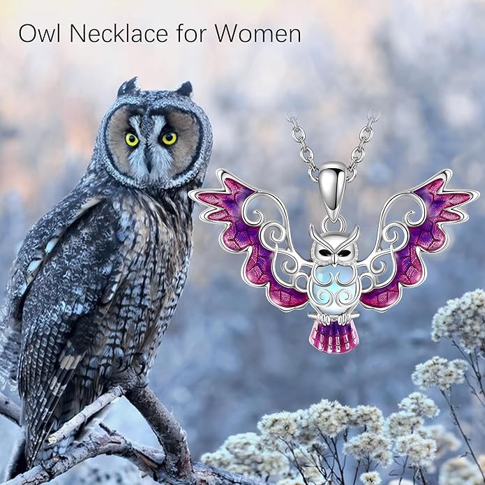 Eagle/Moth Necklace Sterling Silver Eagle Jewelry Eagle Gifts for Women Girls