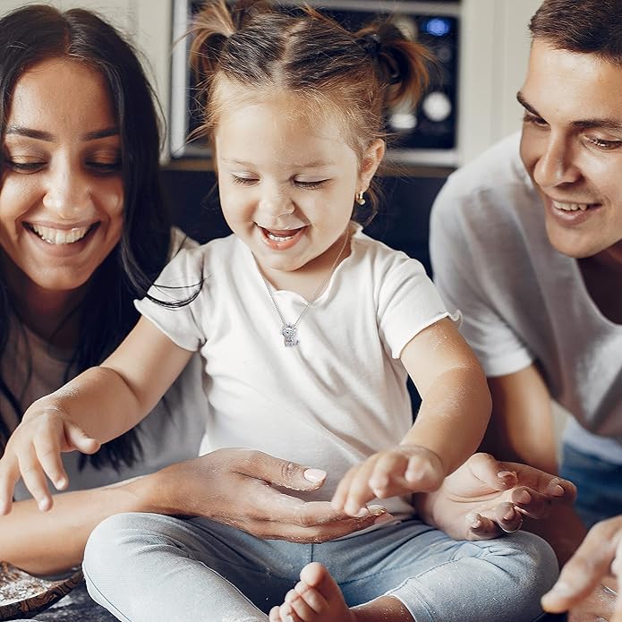 Lanqueen Kitty Cat Pendant Necklace Jewelry for Women Girls Cat Lover Gifts Daughter Loved Necklace