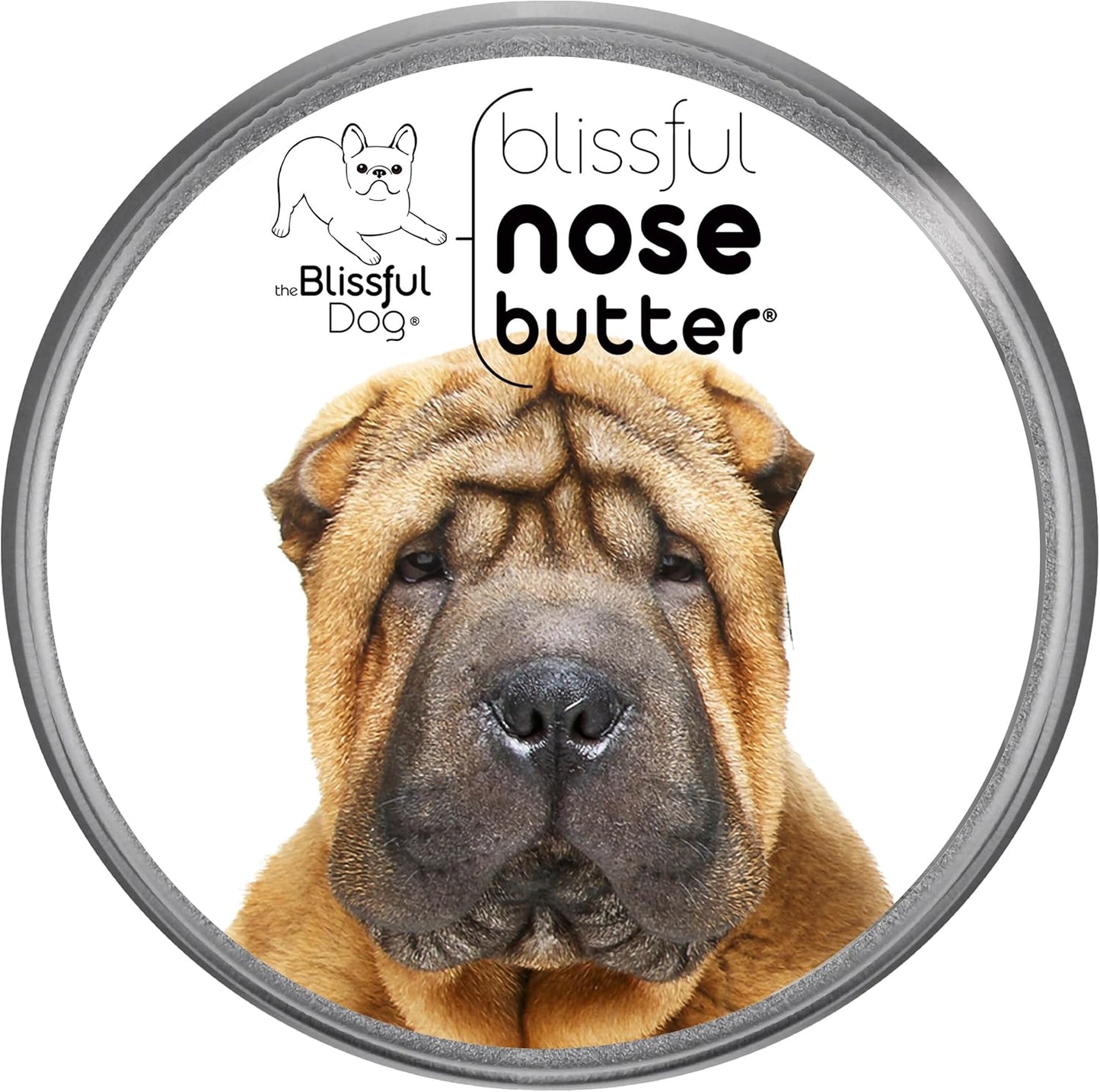 The Blissful Dog Chinese Shar-Pei Unscented Nose Butter, 16oz