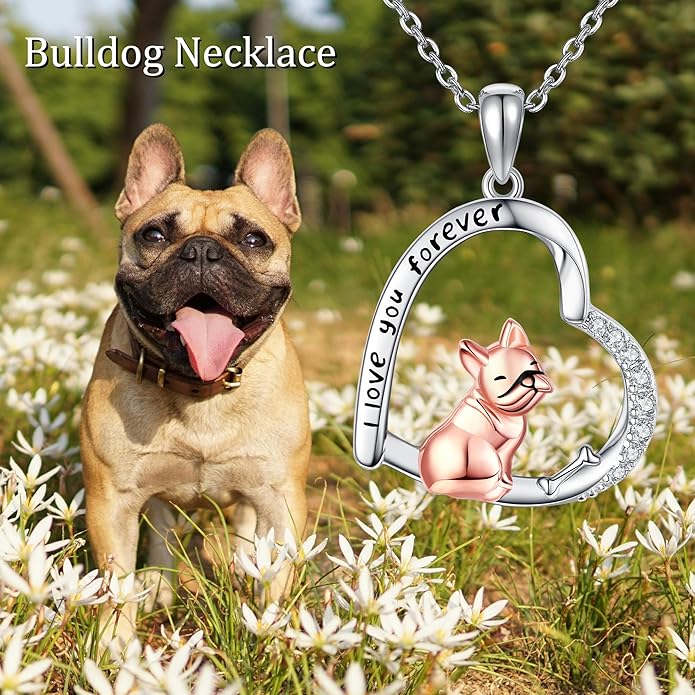 MONGAS Penguins/Guinea Pig/Pig/Fox/Corgi/Frog/Bunny/Koala8/Cow/French Bulldog Necklaces Penguin Gifts 925 Sterling Silver Hugging Penguins Cute Animal Jewelry for Women Sister