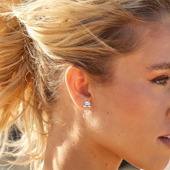 Frog Earrings for Women Mothers Day Gifts Vintage Frogs Shaped Stud Earrings Funny Cute 3D Animal Earrings Jewelry Gifts