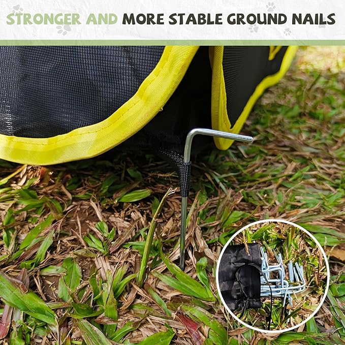 Outdoor Cat Enclosures for Indoor Cats, Outdoor Cat Tent with Tunnel for Multiple Cats, Cat Playpen for Pet Kitty Rabbits Ferrets Puppy and Other Small Animals, (Styles 1)