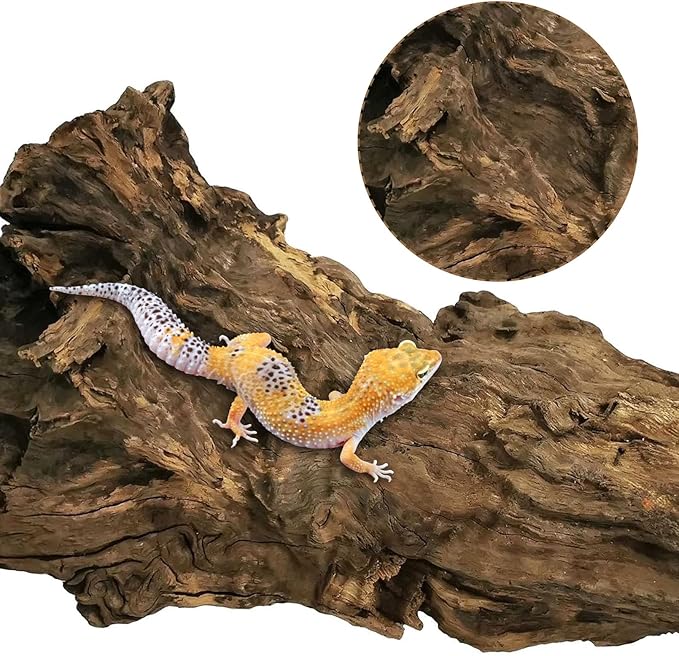 kathson Large Natural Aquarium Driftwood Reptiles Branches Terrarium Ornament Sinkable Wood Decor Trunk Fish Tank Log Habitat Decoration (13"-17")