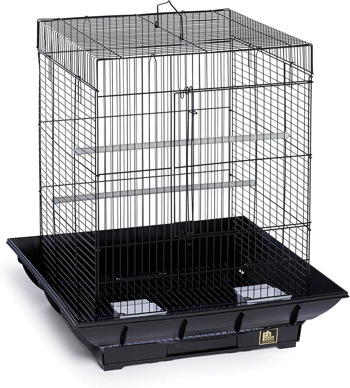 Prevue Hendryx SP850G/W Clean Life Cockatiel Cage, Green and White