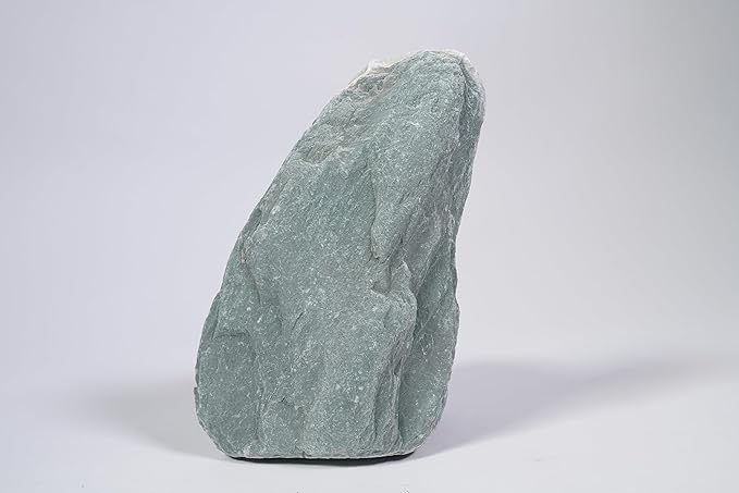 LANDEN River Slate Stone Natural Rocks(18lbs, 3~9 inches,13pcs) for Aquariums, paludariums, Terrariums, Reptile, and Amphibian Enclosures Decorative of Stream's Caves and Caverns