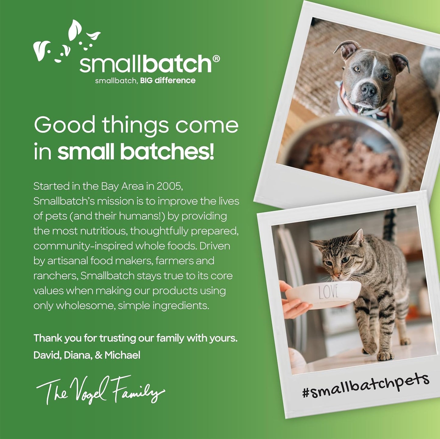 smallbatch Freeze Dried Dog Treats, Superfood Food Topper Turkey Bites for Dogs & Cats, Probiotics, Organic Ingredients, High Protein, Grain Free Healthy Food Topper, Made in The USA, 18 oz Bag