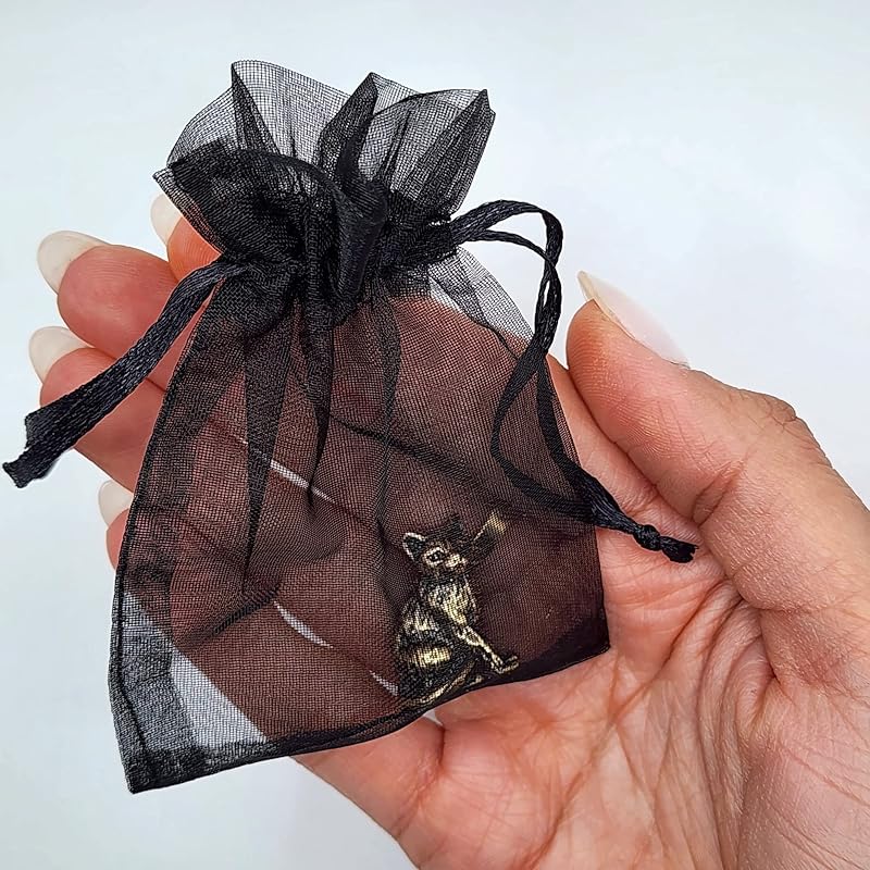 Cat Figurine Handcrafted Brass Small Kitten Miniature Collectible Gift for Cat Lovers Tiny Metal Decorative Trinket