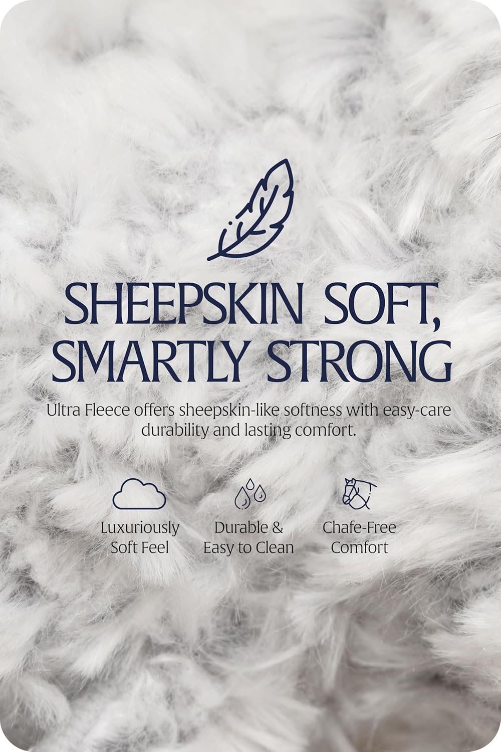 Equinavia Valkyrie Soft Ultra Fleece Padded Adjustable Breakaway Horse Halter - Golden Sunshine/White - Warmblood