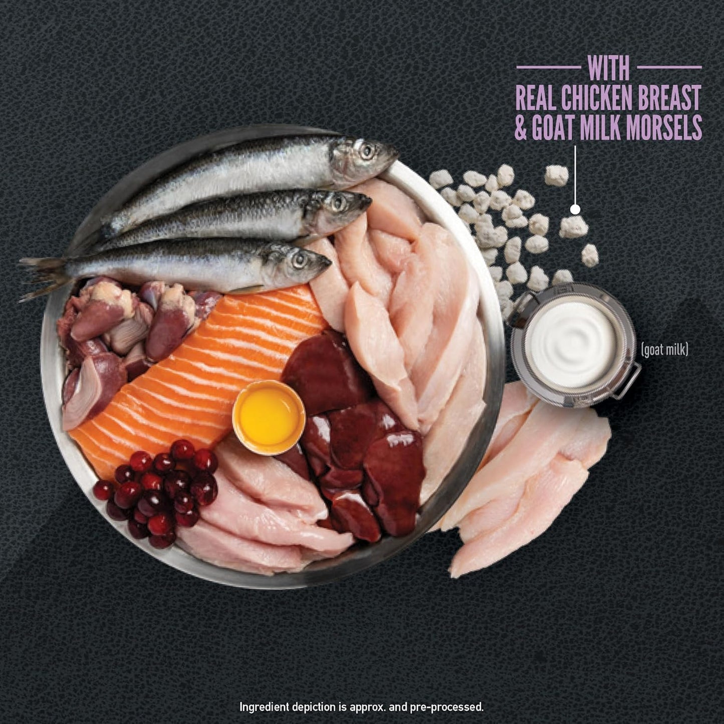 ORIJEN Wild Reserve Dry Cat Food Free-Run Chicken & Wild-Caught Fish Kitten Recipe 3.5lb Bag