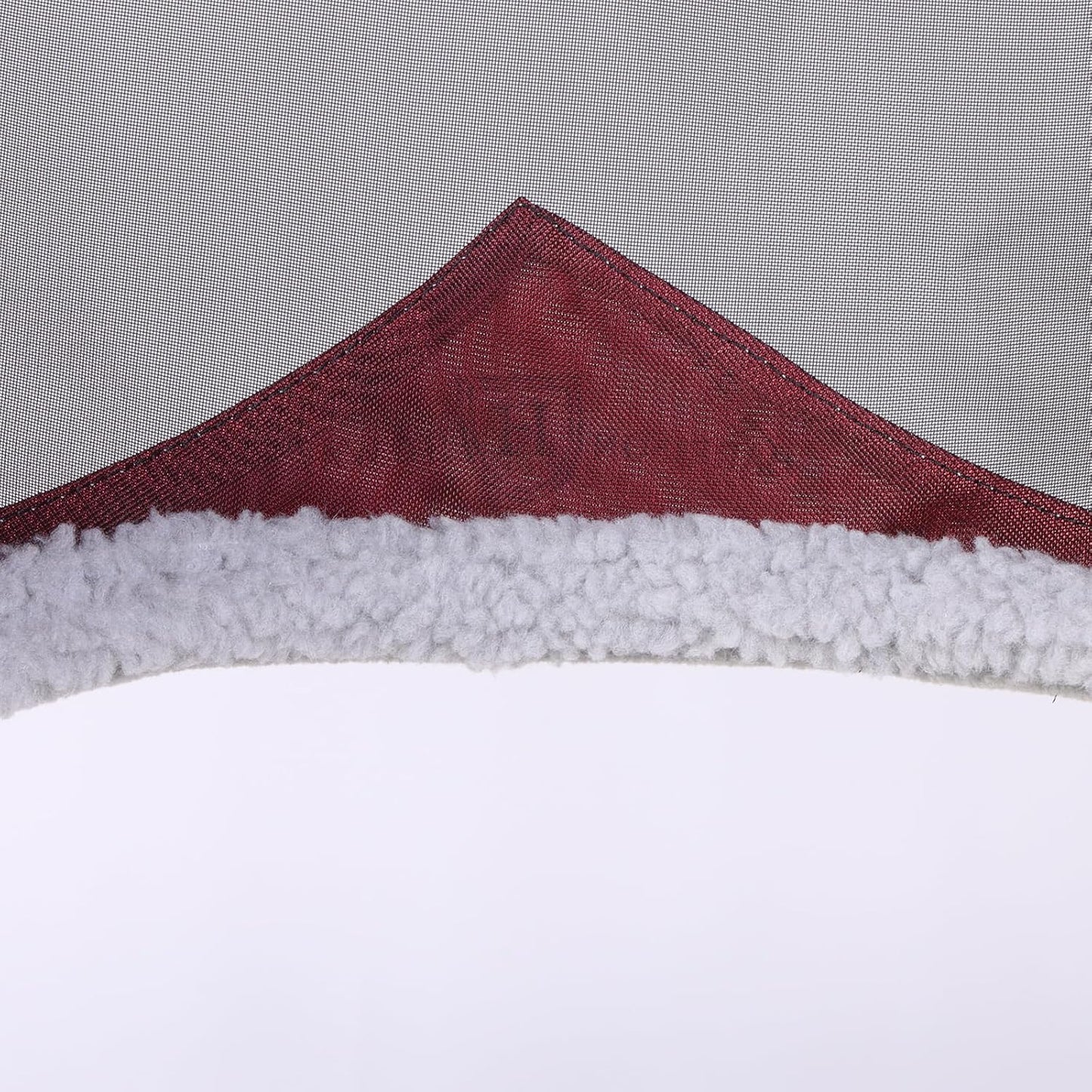 Harrison Howard CareMaster Pro Luminous Horse Fly Mask Large Eye Space Standard with Ears UV Protection for Horse Red M Cob