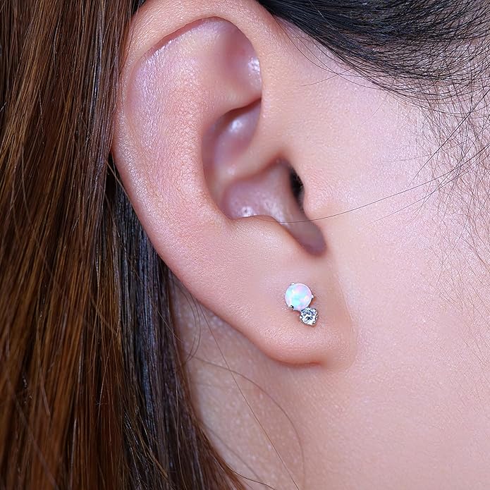 Limerencia G23 Pure Titanium Hypoallergenic Earrings | F136 Implant Grade Titanium Jewelry for Sensitive Ears