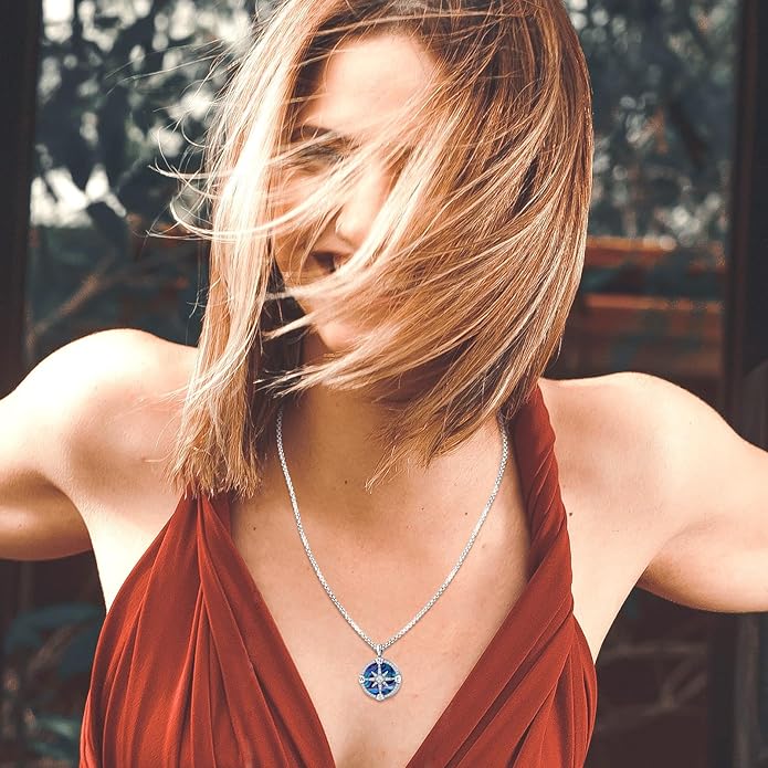 Picture Locket Necklace for Women Men Rose 14K Real Gold 925 Sterling Silver Jewelry Heart Locket Necklace that Holds Pictures Tree of Life Viking Wolf Celtic Knot St Christopher St Michael Pendant