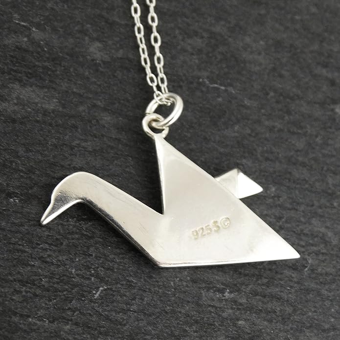FashionJunkie4Life Dainty Origami Animal Pendant Necklaces