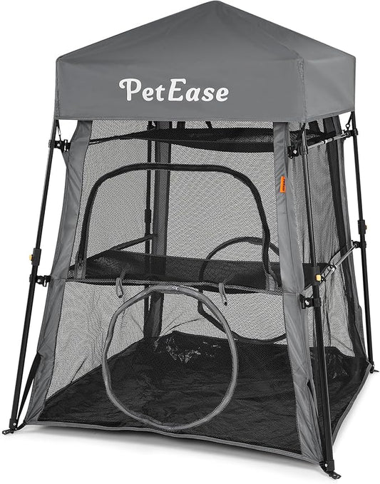 Cat Tower Tent,Outdoor Patio Cat Enclosures with Breathable Mesh,Indoor Playpen Portable Exercise Tent