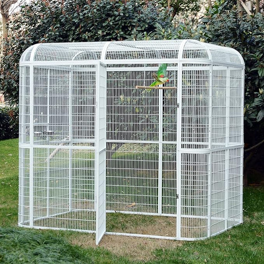 Parrot Cages for Large Birds Outdoor Extra Large Bird Cage with Bird Cage and Perch Suitable for Macaws Canaries Parrots Budgie Lovebirds