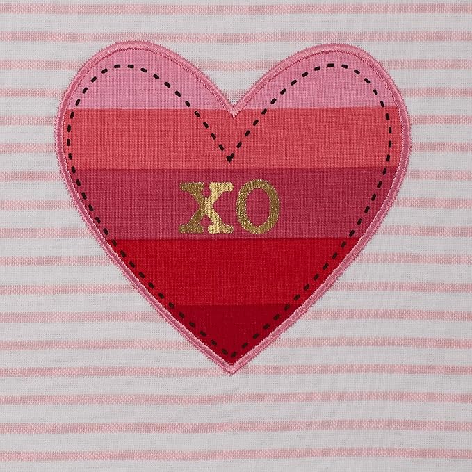 DII Valentine's Day Collection Kitchen, Dishtowel Set, 18x28, Love Assorted, 4 Piece