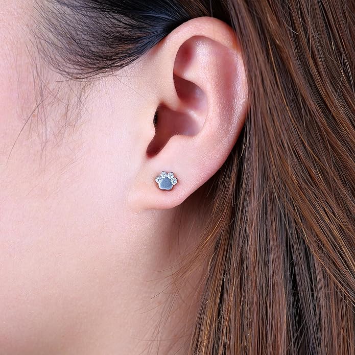 Limerencia G23 Pure Titanium Hypoallergenic Earrings | F136 Implant Grade Titanium Jewelry for Sensitive Ears