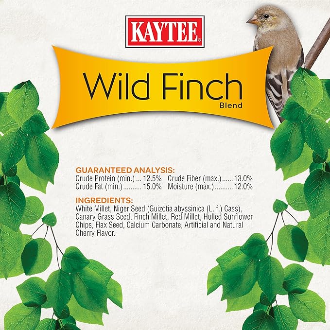 Kaytee Wild Bird Finch Food Blend, 5 lb (Pack of 2)