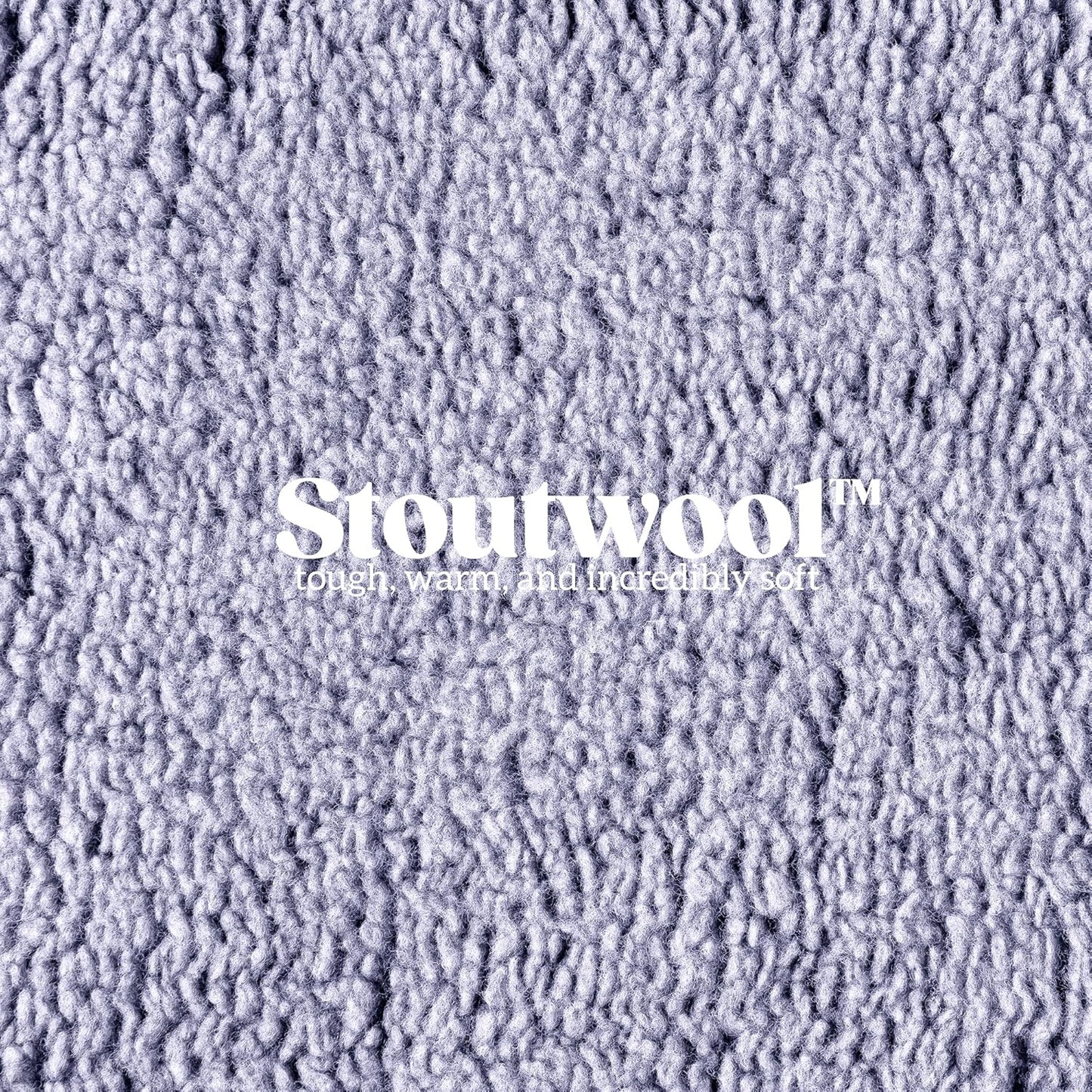 Stoutwool Indestructible Dog Bed - Fluffy Chew Proof Dog Crate Pad - Tough Kennel Pad for Aggressive Chewers - Washable, Ideal for Large Breeds & Fits 42-Inch Crate - 41"x27", Jacaranda